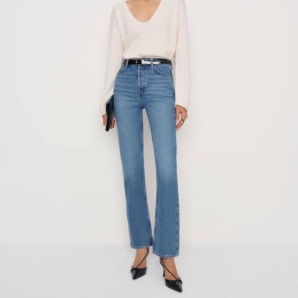 REFORMATION‎ JEANS Cynthia High Rise Straight